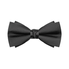 Bold Colour Satin Bow Ties - MANNZILO