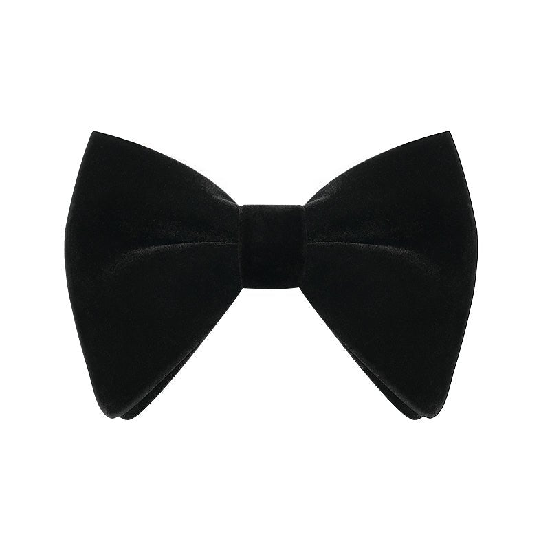 Large Velvet Bow Ties - MANNZILO