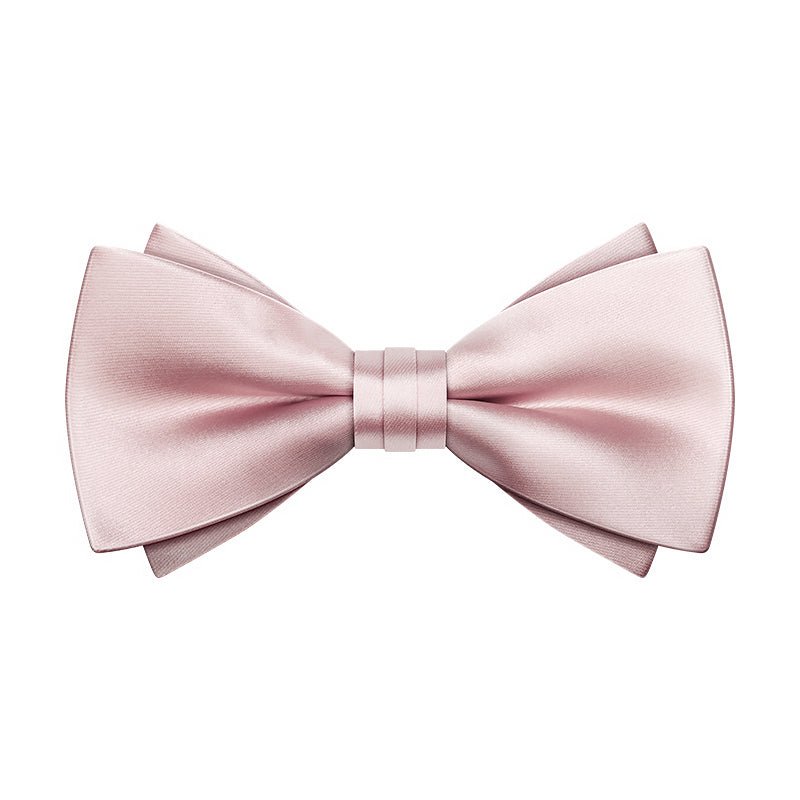 Pastel Satin Bow Ties - MANNZILO