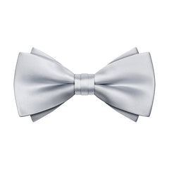 Pastel Satin Bow Ties - MANNZILO