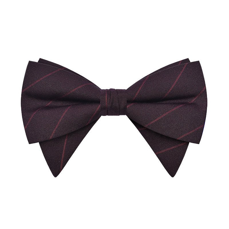 Pinstripe Bow Ties - MANNZILO