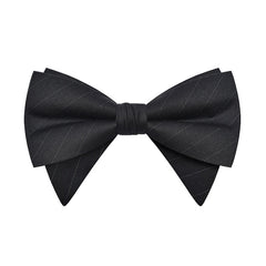 Pinstripe Bow Ties - MANNZILO