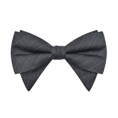 Pinstripe Bow Ties - MANNZILO