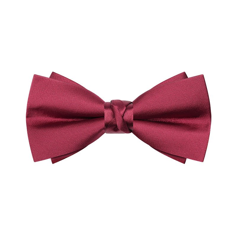 Satin Twist Bow Tie - MANNZILO