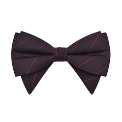 Pinstripe Bow Ties - MANNZILO